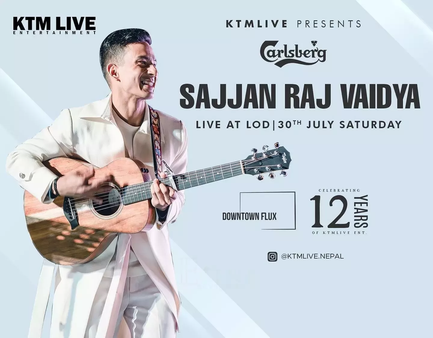 Sajjan Raj Vaidya Performing Live in Kathmandu