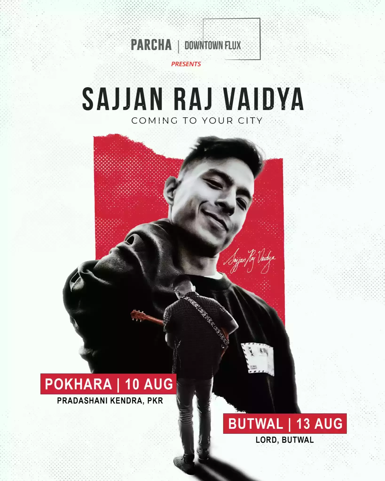Sajjan Raj Vaidya is Coming to Pokhara For The Grand Concert