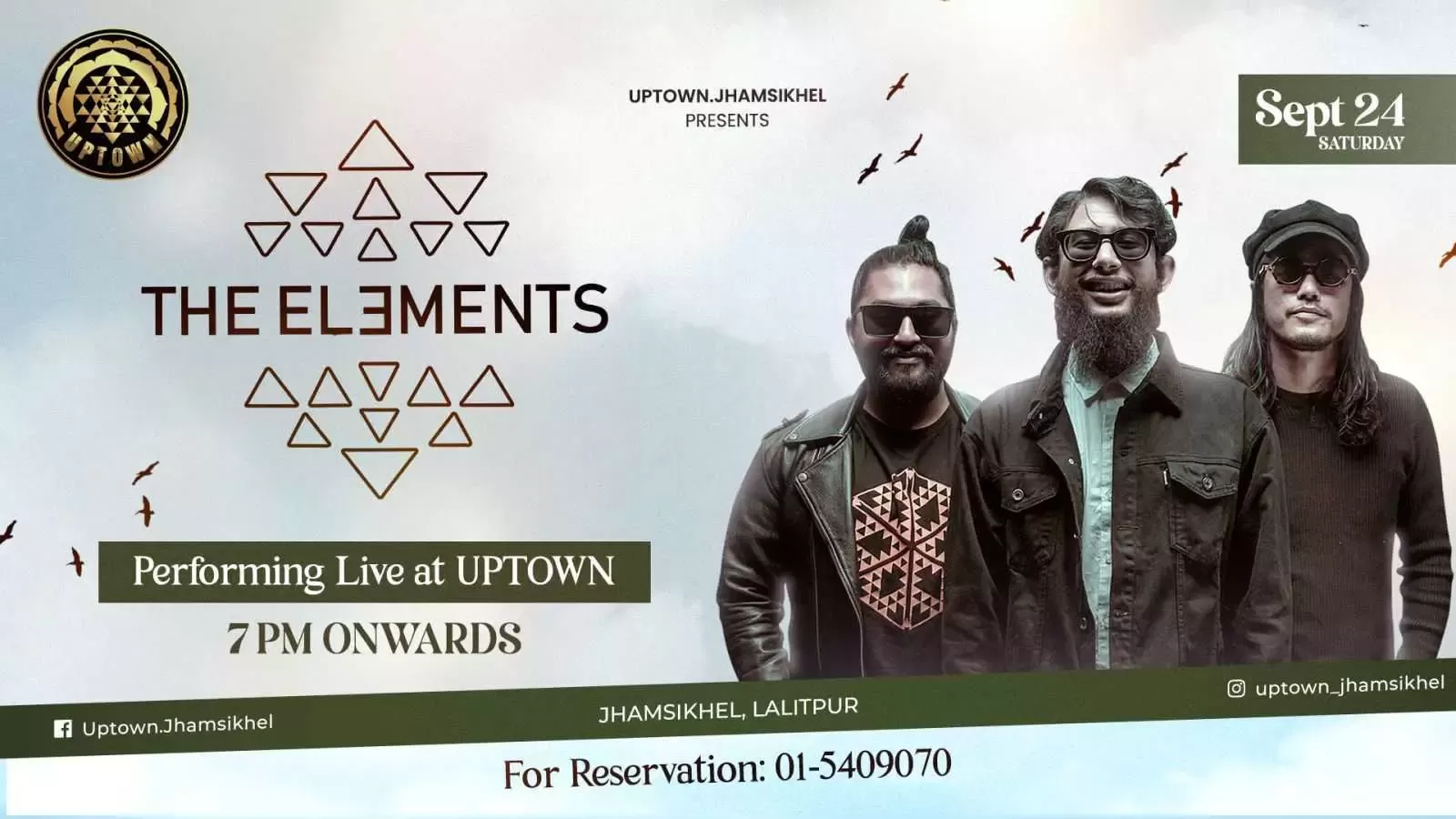 The Element Band Performance Live At Uptown Jhamsikhel, Lalitpur
