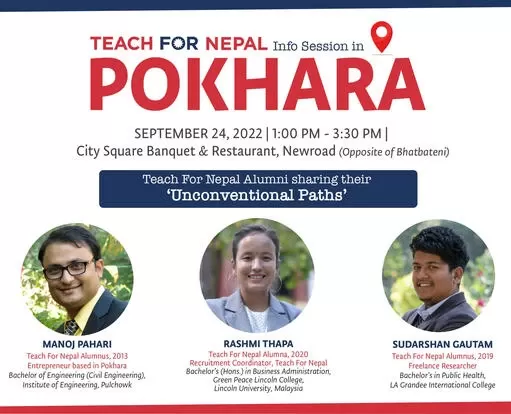 Teach For Nepal Info Session In City Square Banquet and Restaurant