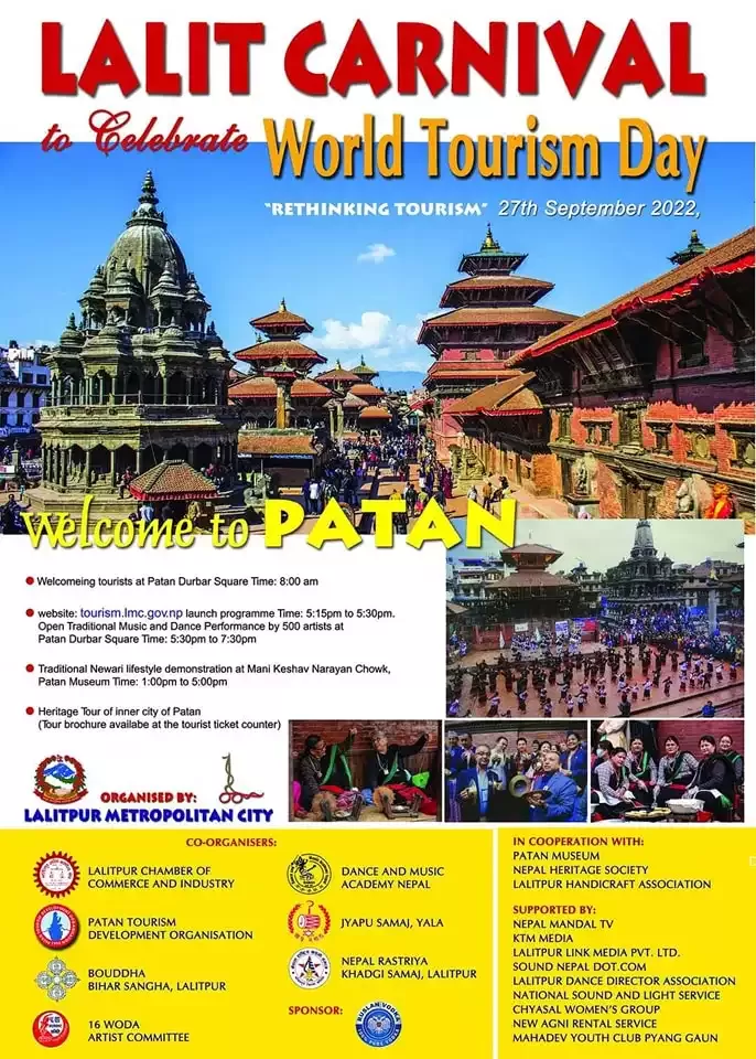 Lalitpur Carnival to Celebrate World Tourism Day