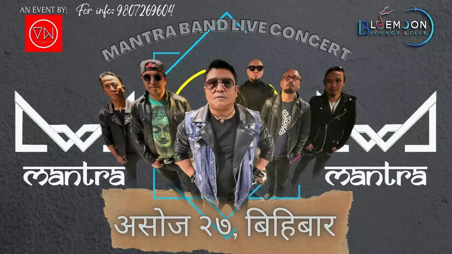 Legendary Mantra Band Live Concert in Bluemoon Lounge and Cafe