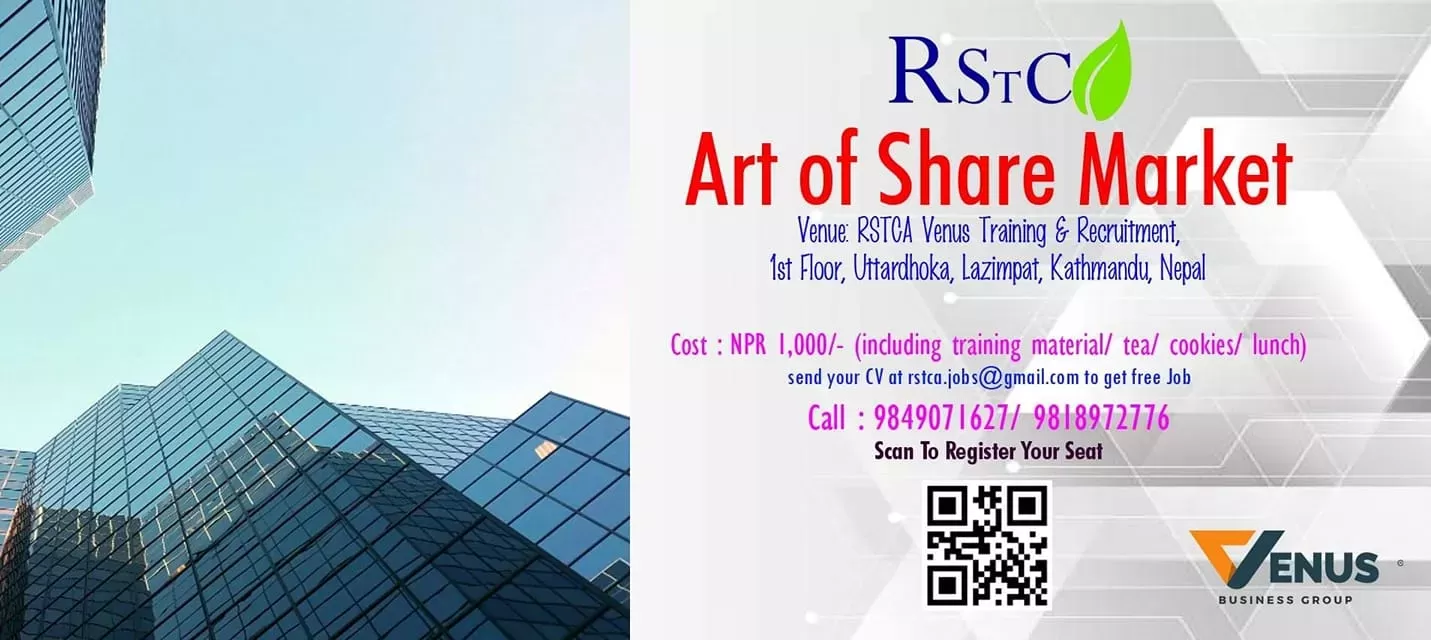 Art of Share Market by RSTCA VENUS Training and Recruitment
